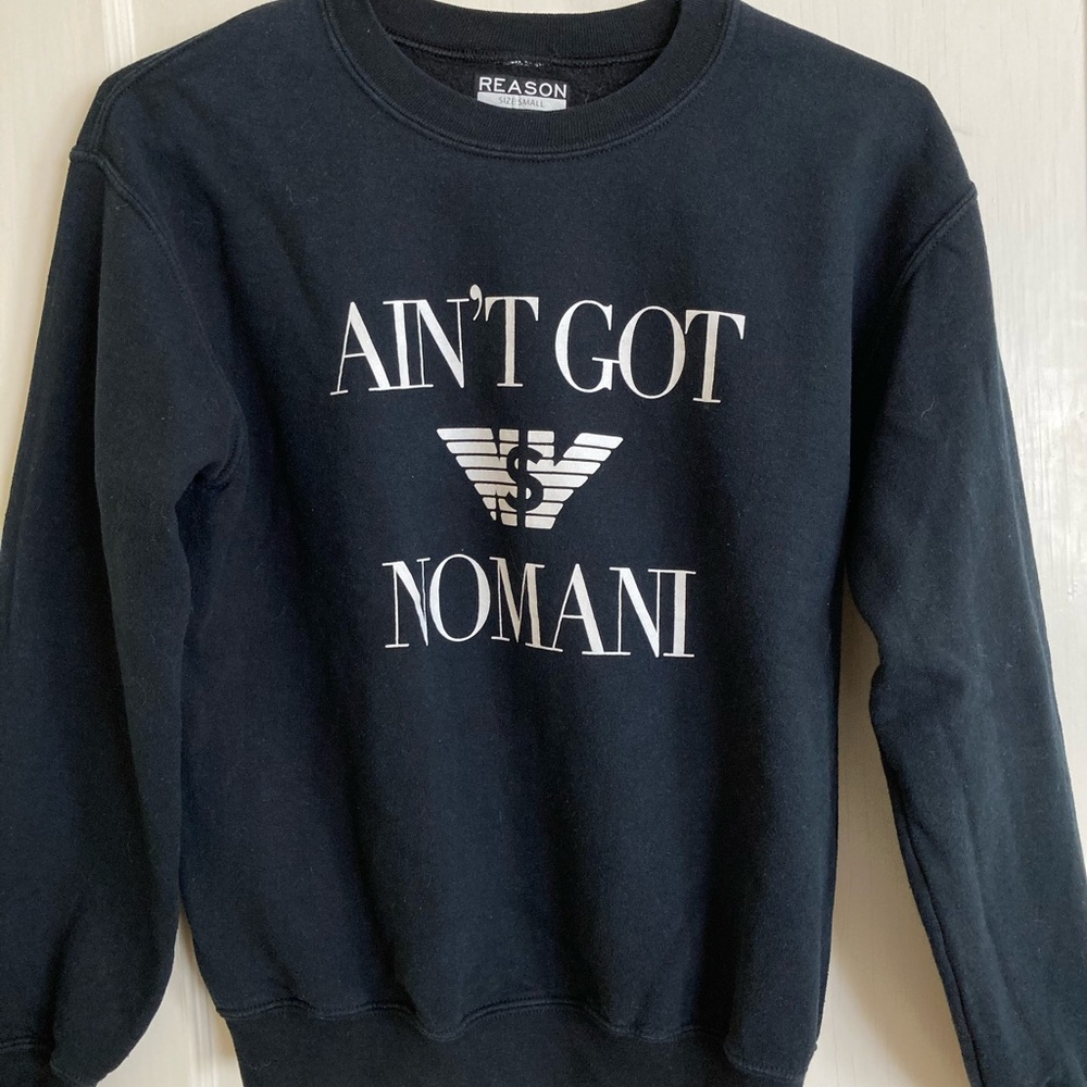 Reason crewneck sweater